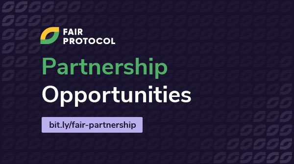 Hey builders! 🛠️

Thinking of launching a project on #FairProtocol and you need all the assistance you need? We are here to help!

Let us know through the form below and our team will be contacting you shortly:

bit.ly/fair-partnersh…