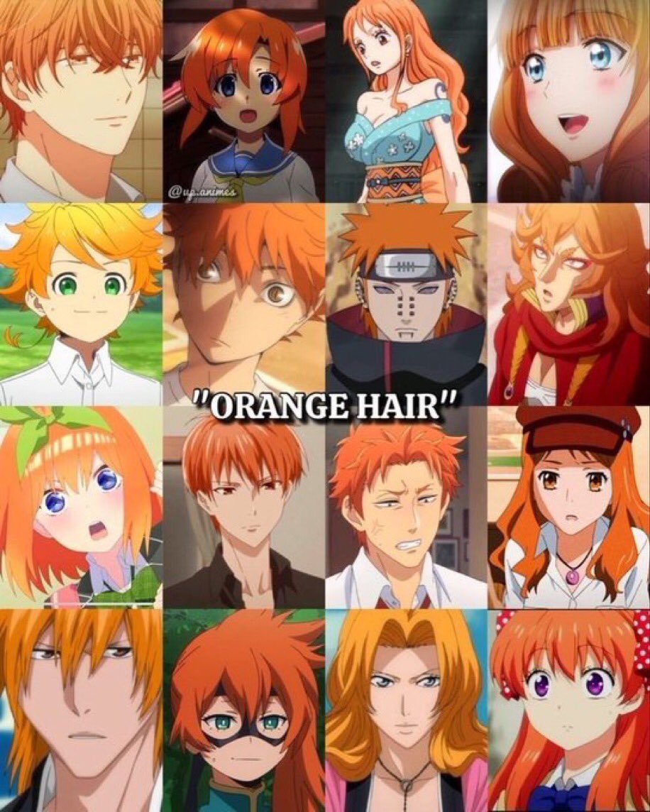 Orange Hair Anime Characters 10 Most Popular with Pictures