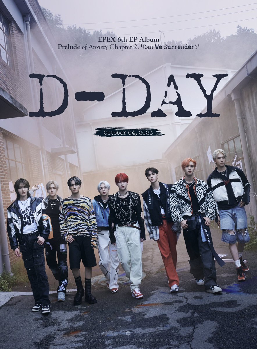 epexcellent's tweet image. Today EPEX's new song called 'Full Metal Jacket ' from our 6th EP Album 'Prelude of Anxiety Chapter 2: Can We Surrender' will come out this afternoon. TO Celebrate our comeback, let's use our twibbon and streaming to our new music video.