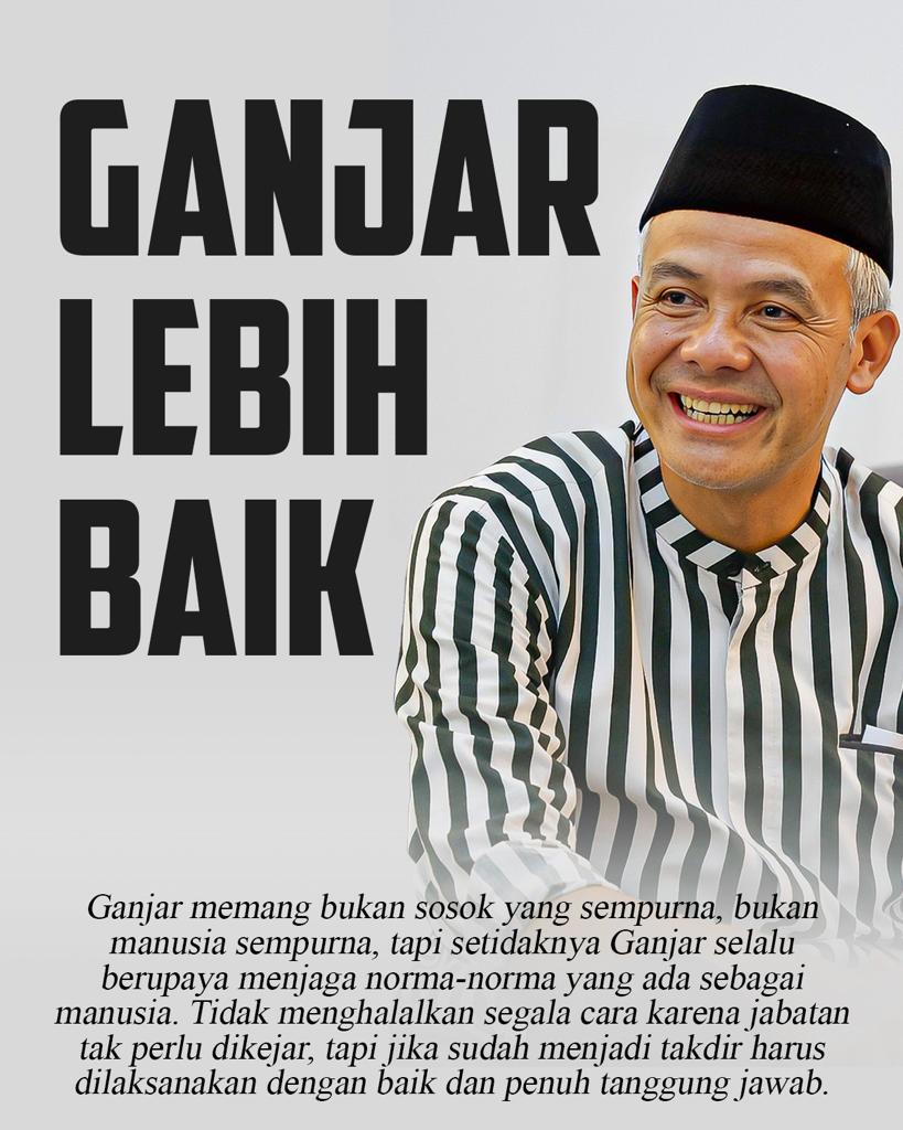 Ganjar Lebih Baik
No Debat..!!