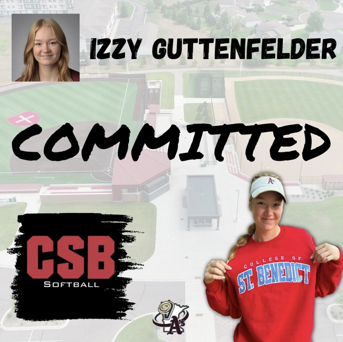 Minnetonka High School Skippers (@tonkaskippers) on Twitter photo ⚓️🥎 Congratulations to Minnetonka's Izzy Guttenfelder, who has committed to play softball @ College of St. Benedict #GoIzzy <a href="/MtkaHSFastpitch/">Minnetonka Fastpitch</a> ⚓️🥎 Congratulations to Minnetonka's Izzy Guttenfelder, who has committed to play softball @ College of St. Benedict #GoIzzy <a href="/MtkaHSFastpitch/">Minnetonka Fastpitch</a>