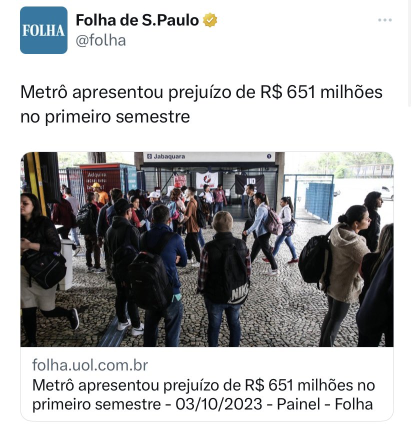 Eu não aguento o jornalismo. 
Eu não aguento o capitalismo. 
Eu não aguento o jornalismo no capitalismo. 

Empresa pública não é pra dar lucro, é pra oferecer bons serviços básicos pra população. Se der lucro ok, mas não é essa a função e a missão. 

Transporte público de