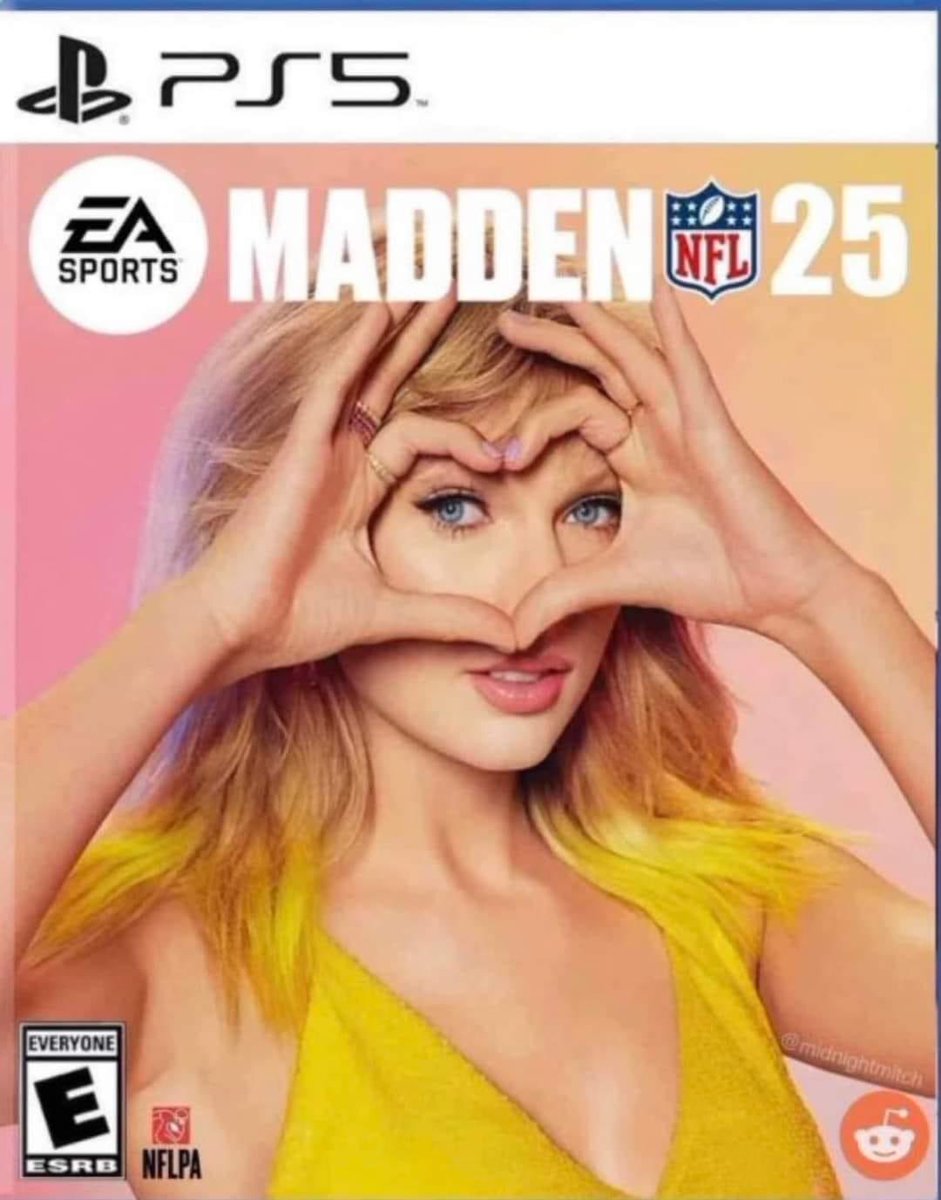 NflTranslator's tweet image. No translation needed. Look what you made her do. #NFL #TaylorSwift