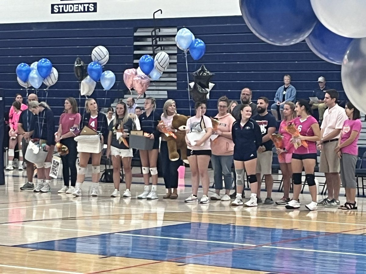Volleyball Senior Night! #teamreedsburg