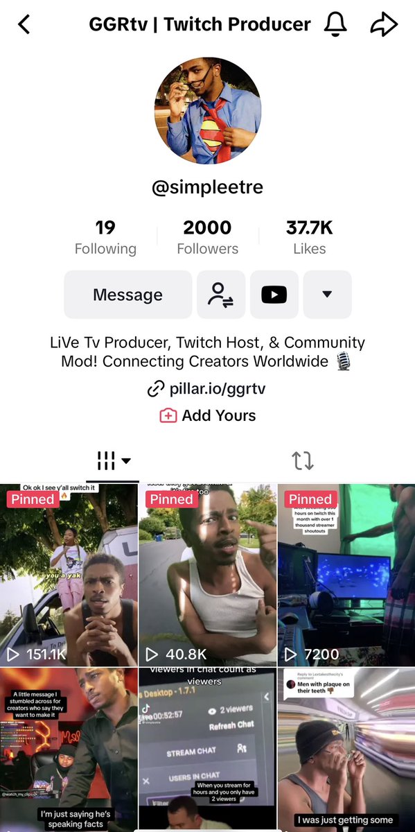 simpLeeTre_'s tweet photo. Wow! What a Journey!! My focus, consistency, &amp; dedication has been. Head down into twitch not truly knowing the true potential of other platforms when it comes to networking, social connection and simply meeting people. Now I can finally say, there’s beautiful souls everywhere ❤️ https://t.co/mgVfMp8fVa