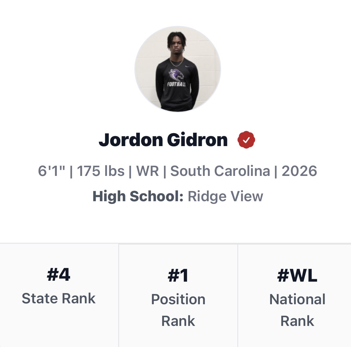 Jordon Gidron tweet media