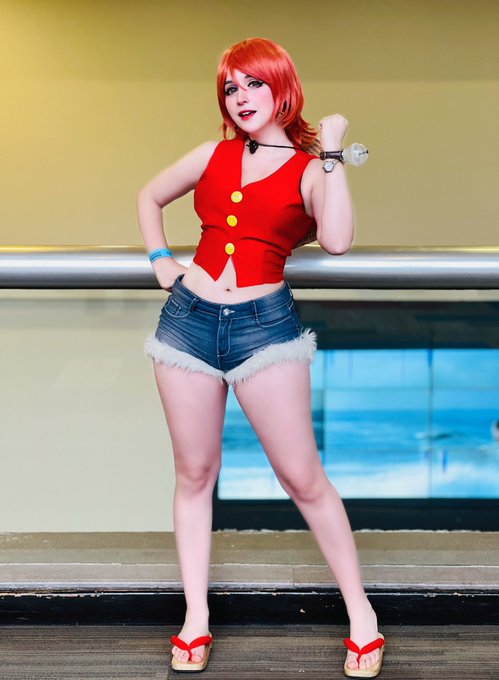 Ya ando en stream por Twitch 🔥🔥 https://t.co/IKRpkDQ9Ov https://t.co/9oB4PFTuSD<a href="/tag/cosplay"class="tags"><span>#cosplay</span></a><a href="/tag/nami"class="tags"><span>#nami</span></a>