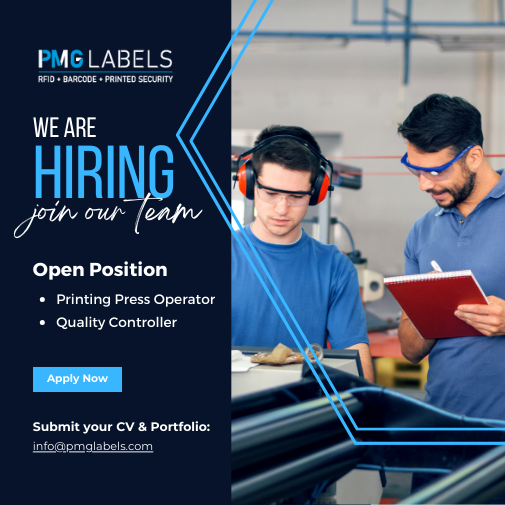 #NowHiring! Exciting #JobOpportunities Await You! 
• Printing Press Operator (2 Positions) 
• Quality Controller (2 Positions) 
Submit Your CV & Portfolio: info@pmglabels.com or simply call: +1 (480) 400 - 9357
#arizonajobs #AZJobs #goodyearjobs #Goodyear #Arizona #JoinOurTeam