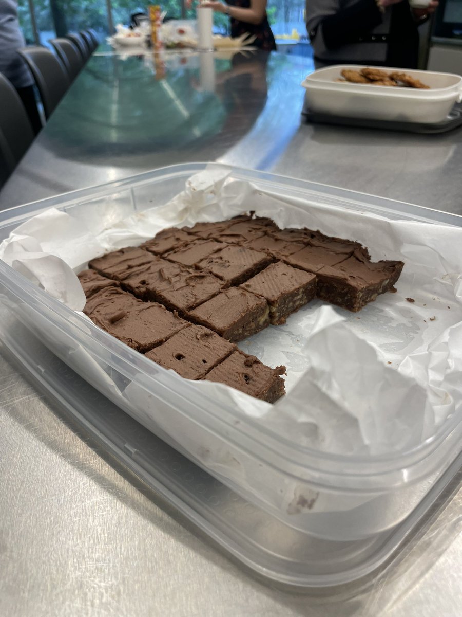 BrookeF_'s tweet image. Catherine Wills also made some very delicious Chocolate Hedgehog slice for the Great Rare Books Bake off! Busy making sure Monash take out the win again! (Posting Catherine’s entry on her behalf) #TheGreatRareBooksBakeOff #bakemonash @monashunilib