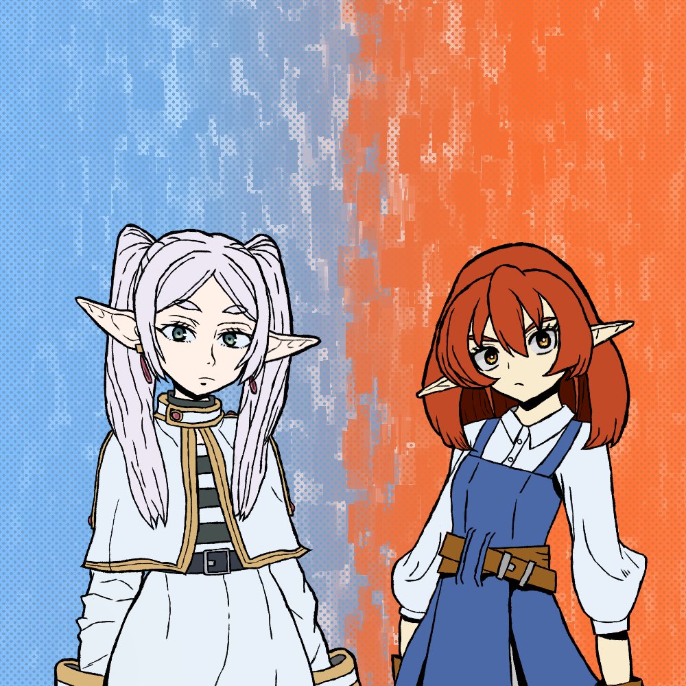 ForgetfulMorag's tweet photo. Frieren and Vamirio https://t.co/OjcPmEFcRu