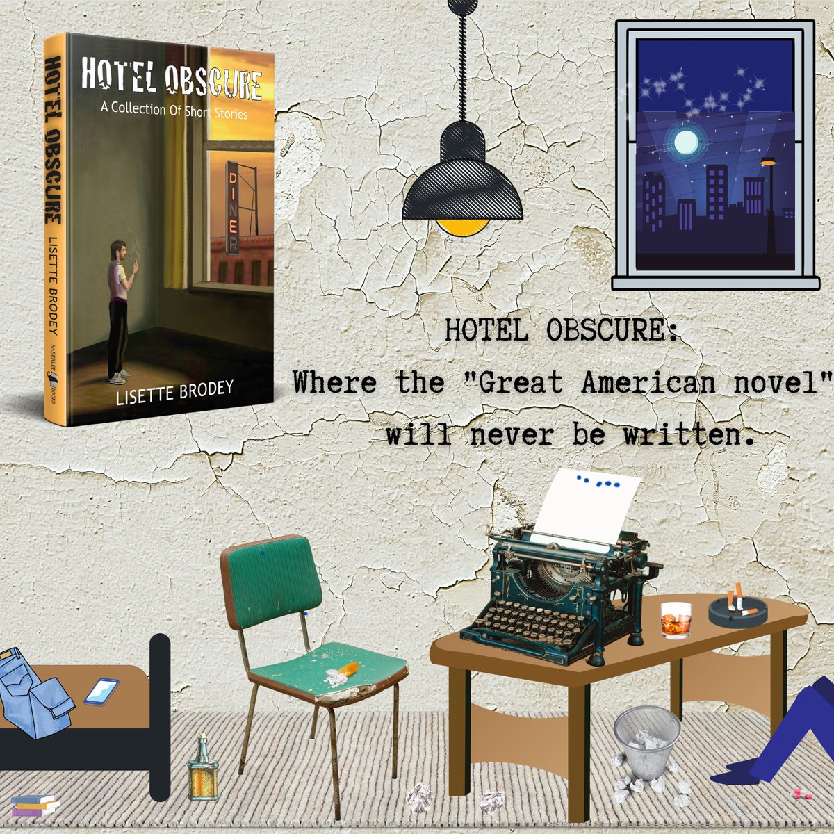 HOTEL OBSCURE: A Collection of Short Stories 🌆 Aiden has a shocking encounter with a young prostitute 💥 Evan says an unusual goodbye to his cruel aunt ⚱ Winnie and Will fear their scammer son out of prison 💰 mybook.to/HotelObscure #urban 📗 #KU