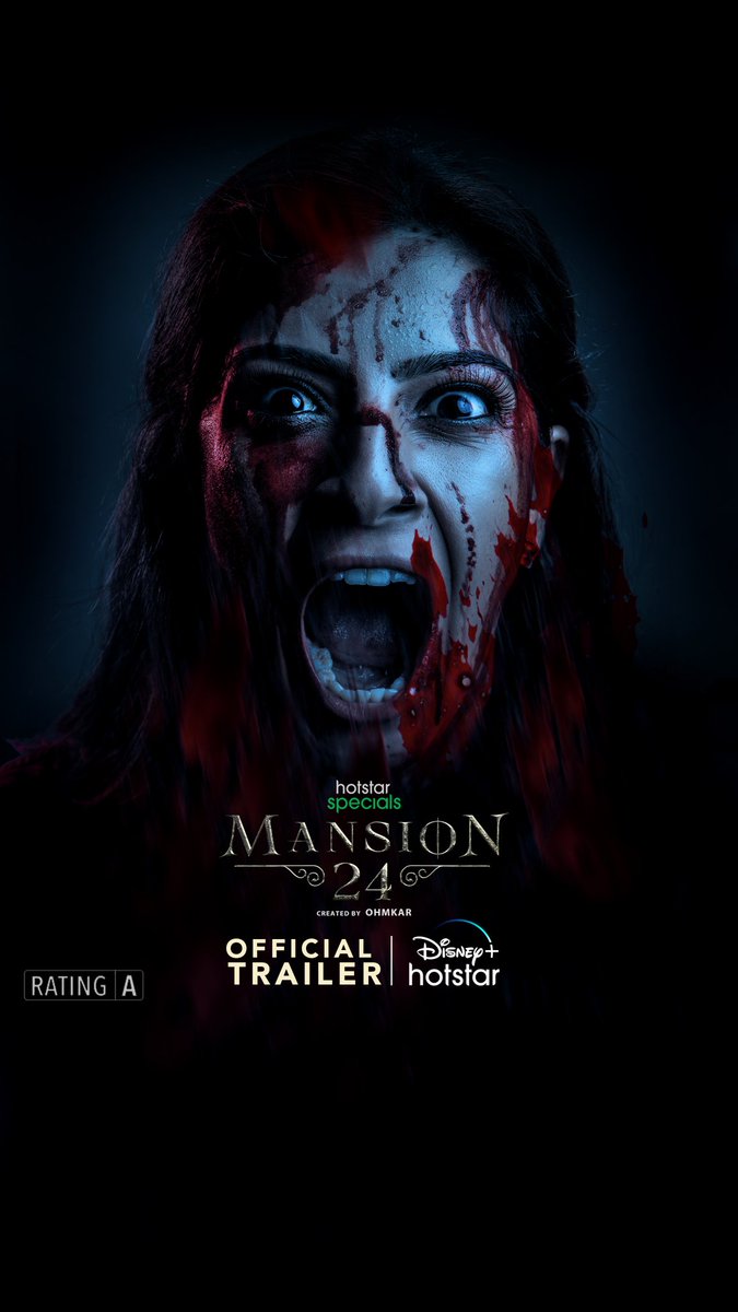 Prepare to be scared by the mysteries that will unfold within the walls of Mansion 24.  Are you ready to uncover its dark secrets? 🏰🔍  Watch the #Mansion24onHotstar Trailer now !  #HotstarSpecials #DisneyPlusHotstar Link - youtu.be/PAgmiobIauM?si… #Ohmkar @varusarath5