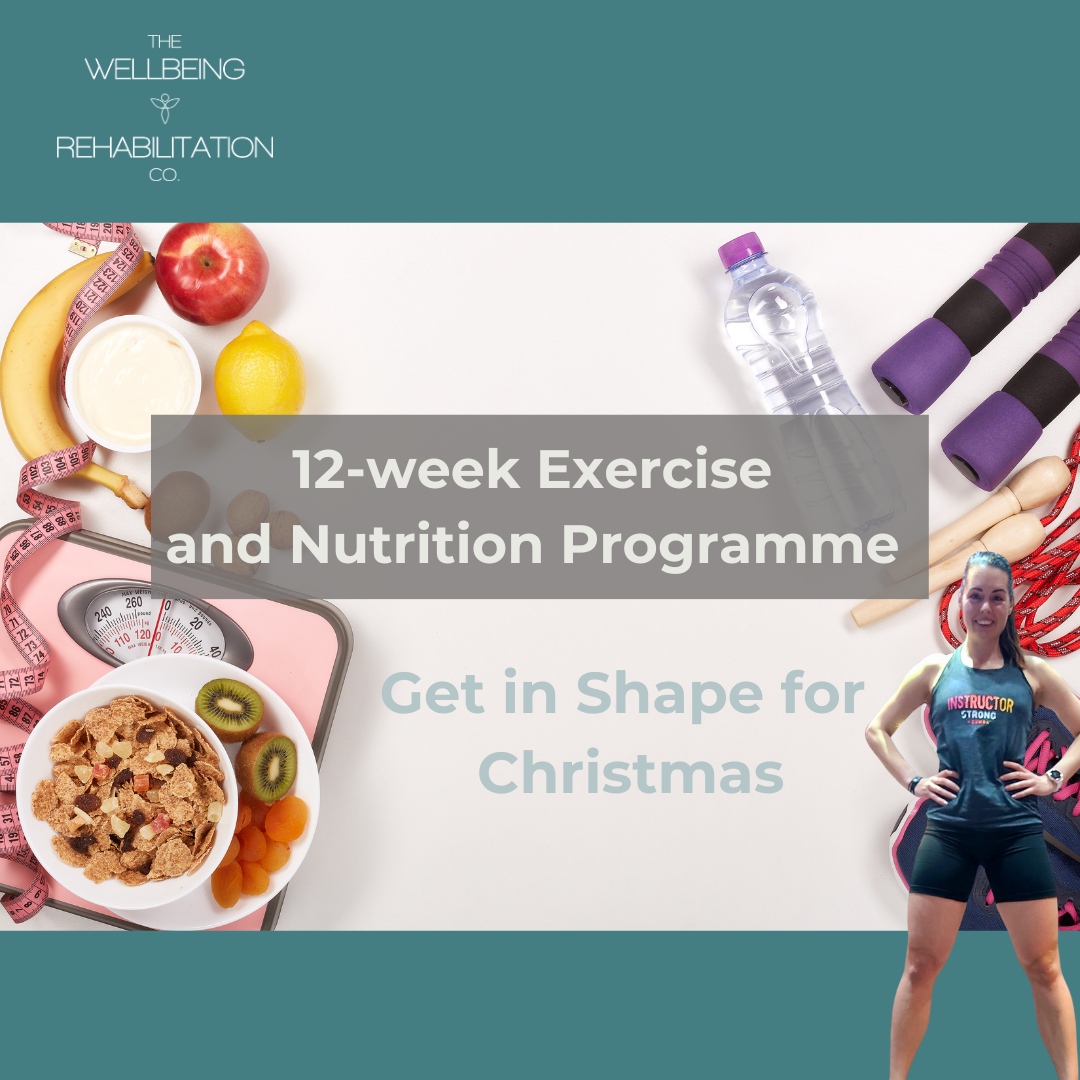 It's 12 weeks until Christmas! 

Don't wait for January to kickstart your fitness journey. Begin a dedicated 12-week Exercise and Nutrition Programme now, and sleigh the holiday season with a healthier, fitter you! 
Do you have any questions? Feel free to get in touch with us