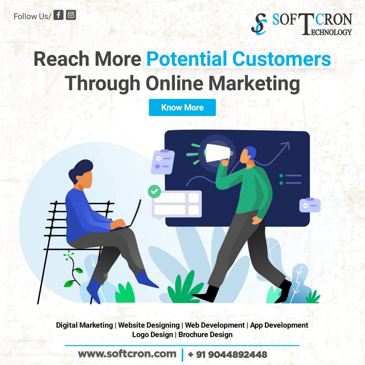 softcron's tweet image. Our expert digital marketing services in Rohtak will make your brand shine brighter than ever before
Contact us : 9044892448
Visit our website : softcron.com/search-engine-…
Hashtag : #digitalmarketing #softcrontechnology #marketing #socialmediamarketing #socialmedia #business #seo