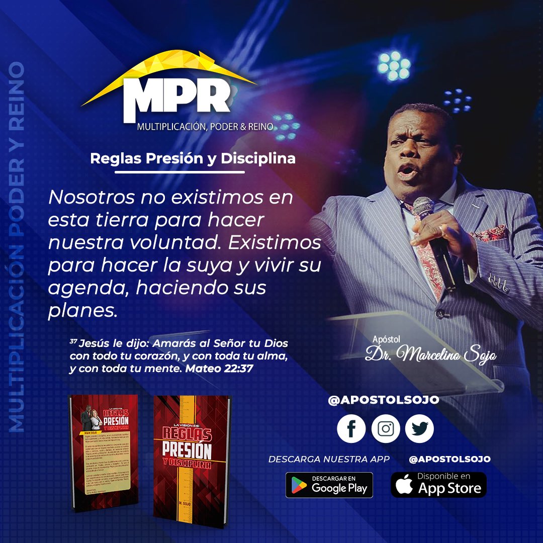 ApostolSojo's tweet photo. #ApostolSojo #MPR  #operacion72 #consolidacion https://t.co/I485eiUTKz
Lo que está escrito por el Padre, lo que ha salido de la boca de Dios, lo que ha dicho nuestro Creador es lo más importante. https://t.co/krFFtastjb