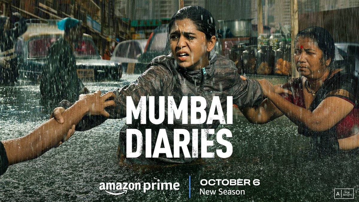 Dr. Sujata Ajawale returns ready to face a fresh wave of pressure.
#MumbaiDiariesOnPrime, Oct 6 on @PrimeVideoIN

@nikkhiladvani @monishaadvani @madhubhojwani @EmmayEntertain

@mohituraina @konkonas @shreyadhan13 @natashabharadwa @satyajeet_dubey @tinadesai07 @paramspeak