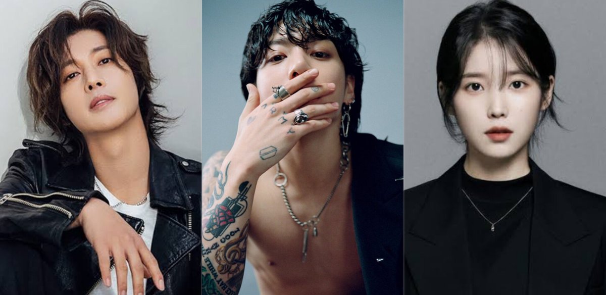 #JUNGKOOK now officially ties with IU and Kim HyunJoong as the Korean/Kpop Soloist with the 5th MOST ENTRIES on the Billboard Japan Hot100 Chart(7 each)!!