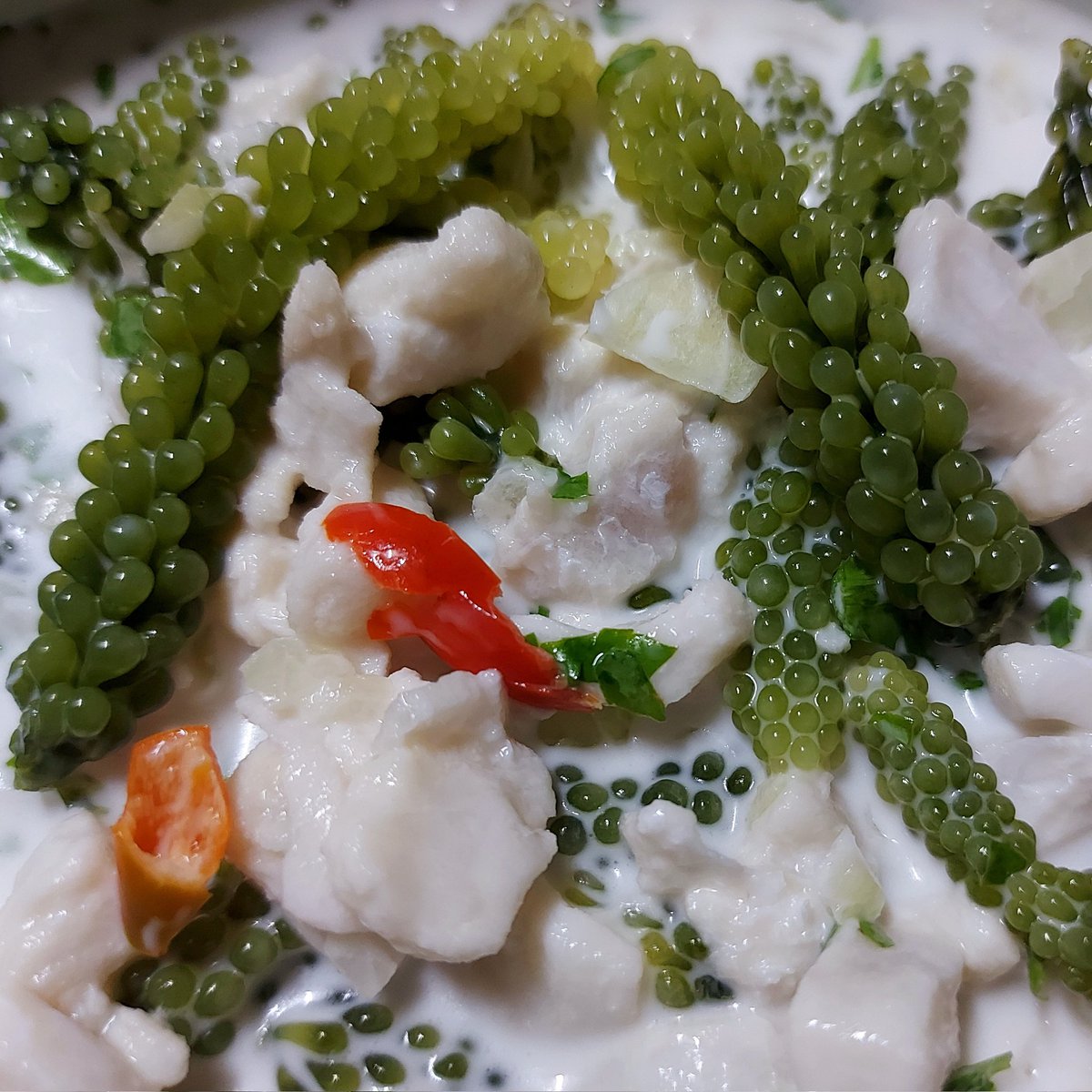 Dinner tonight! #Fijian #Kokoda😘. Made by me🧑‍🍳