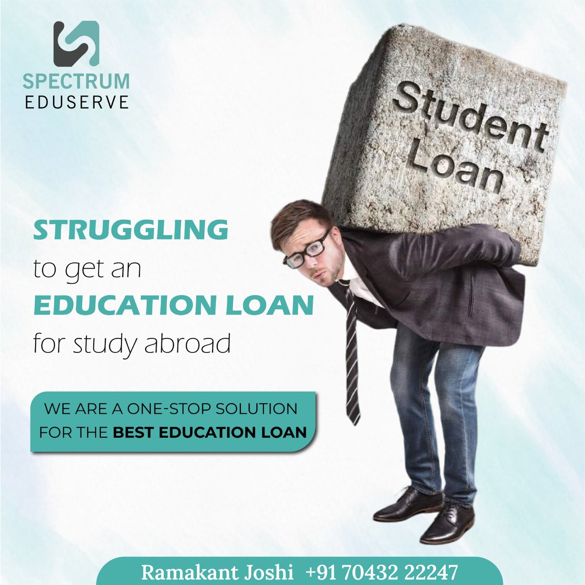 spectrumeduser's tweet photo. STRUGGLING to get an EDUCATION LOAN for study abroad WE ARE A ONE-STOP SOLUTION FOR THE BEST EDUCATION LOAN
📞 :- +91 7043222247
#spectrumeduserve #EducationLoan #StudyAbroad #StudentFinancing #FinancialAid #HigherEducation #LoanAssistance #StudyOverseas #EducationFunding https://t.co/sW0m7JjGMZ