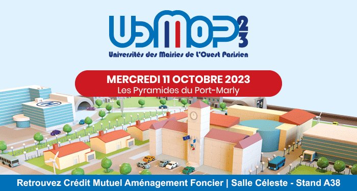 ✨Retrouvez Crédit Mutuel Aménagement Foncier à l'Université des Mairies de l'Ouest parisien  :
📆 Mercredi 11 octobre 
🕗 De 8h à 18h
📌 Les Pyramides
16 avenue de Saint-Germain
78560 LE PORT-MARLY
👉 Salle Céleste / Stand A38

#aménagementfoncier #immobilier