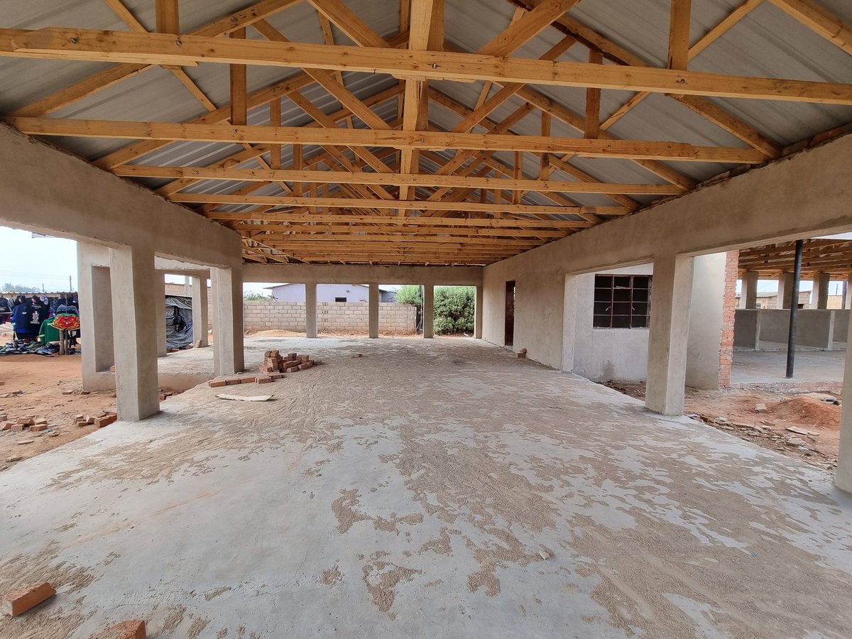 Katswe Sistahood (@pachototribe) on Twitter photo Just a few touch ups remaining for the Umzingwane Safe Market to be up and functional.
<a href="/unwomenzw/">UN Women Zimbabwe</a> <a href="/euinzim/">EU Delegation to Zimbabwe 🇪🇺</a> <a href="/UNZimbabwe/">UN Zimbabwe</a> <a href="/GlobalSpotlight/">Spotlight Initiative</a> Just a few touch ups remaining for the Umzingwane Safe Market to be up and functional.
<a href="/unwomenzw/">UN Women Zimbabwe</a> <a href="/euinzim/">EU Delegation to Zimbabwe 🇪🇺</a> <a href="/UNZimbabwe/">UN Zimbabwe</a> <a href="/GlobalSpotlight/">Spotlight Initiative</a>
