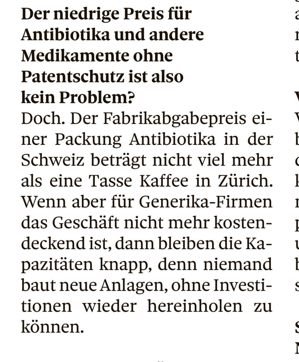 ywegelin's tweet image. Sandoz-Chef Saynor klagt über zu tiefe Medikamentenpreise. Dabei  beträgt die Marge rund 20% (!)- und soll auf 25% steigen.
#NimporteQuoi #PharmaCapitalism

Quellen: Tagi, Reuters