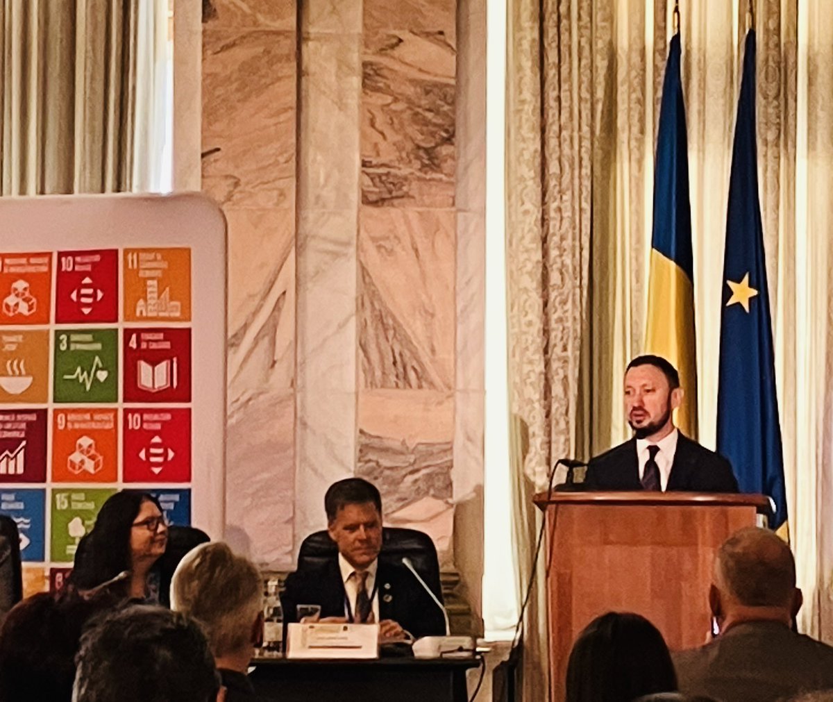 #Sustainability #solidarity and #resilience - thank you #Romania And Laszlo Borbely for hosting this year’s @EEAC_Network annual conference - offering an inspirational platform to discuss the way forward for the #EU and #UN for the #SDGs @GlobalGoalsUN @RNE_DE @GF_SDGadvisory