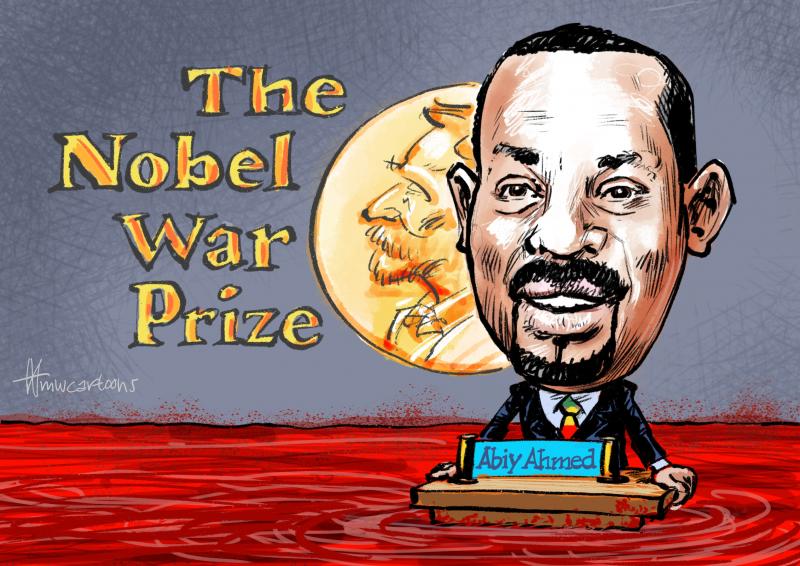 For Nobel Peace Prize winner Ethiopian PM Abiy Ahmed, DEATH, WAR, AND DESTRUCTION are the name of the game.