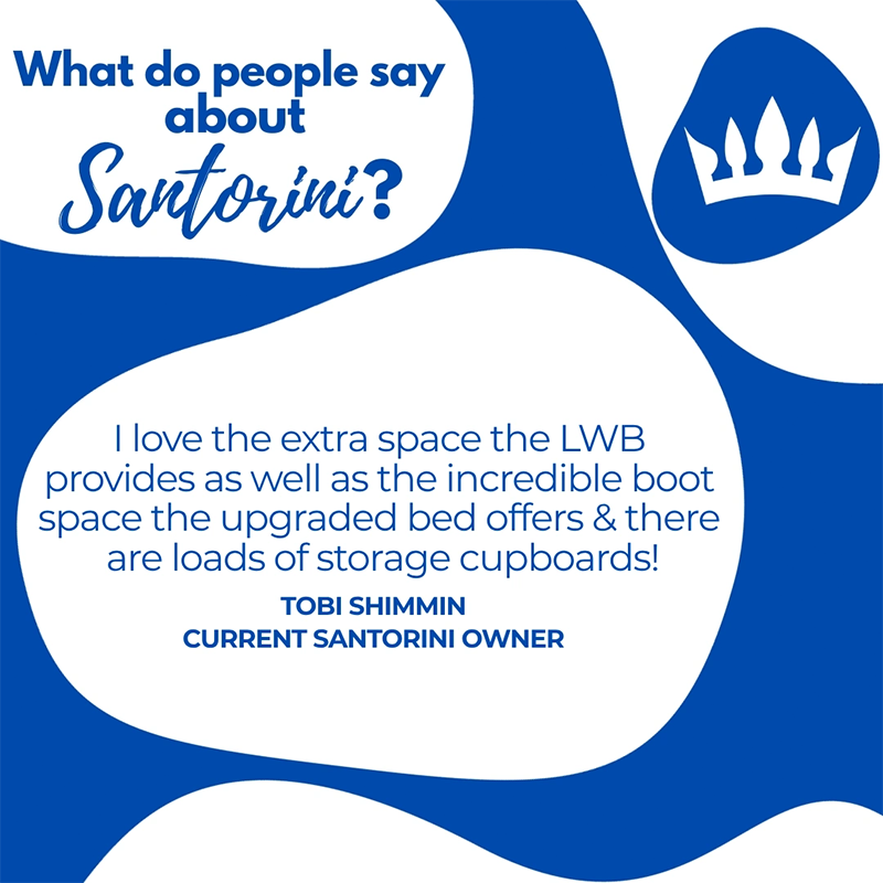 CamperKingLtd's tweet photo. Don't just take our word on the CamperKing Santorini, here's what our customers had to say! 🗣 https://t.co/fJo3e9plpb
