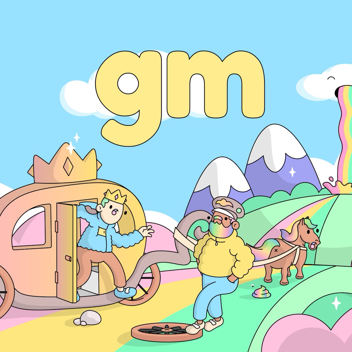 GM! roll call, who's still here? 💚🌈