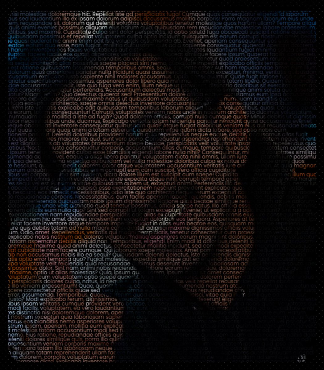 Prathkum's tweet photo. Create text portrait using CSS only.

Code!                                    Output! https://t.co/ryIffrr8Dc