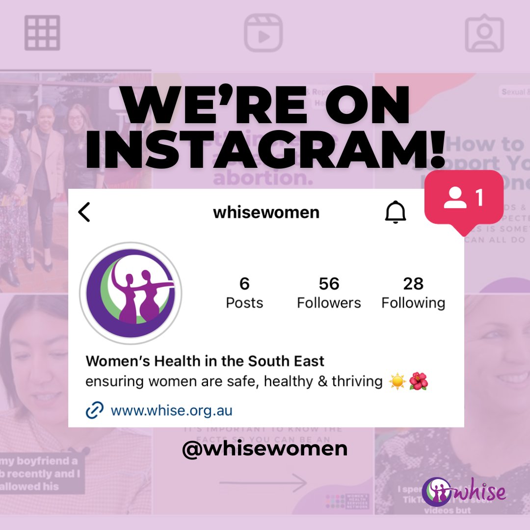WHISE (@whisewomen) on Twitter photo WHISE IS ON INSTAGRAM!!
In case you missed it, we have joined in on the fun over on Instagram and would love to see you there!
Our username is <a href="/whisewomen/">WHISE</a> and we have a lot of exciting content lined up 👀
Come say hey! WHISE IS ON INSTAGRAM!!
In case you missed it, we have joined in on the fun over on Instagram and would love to see you there!
Our username is <a href="/whisewomen/">WHISE</a> and we have a lot of exciting content lined up 👀
Come say hey!