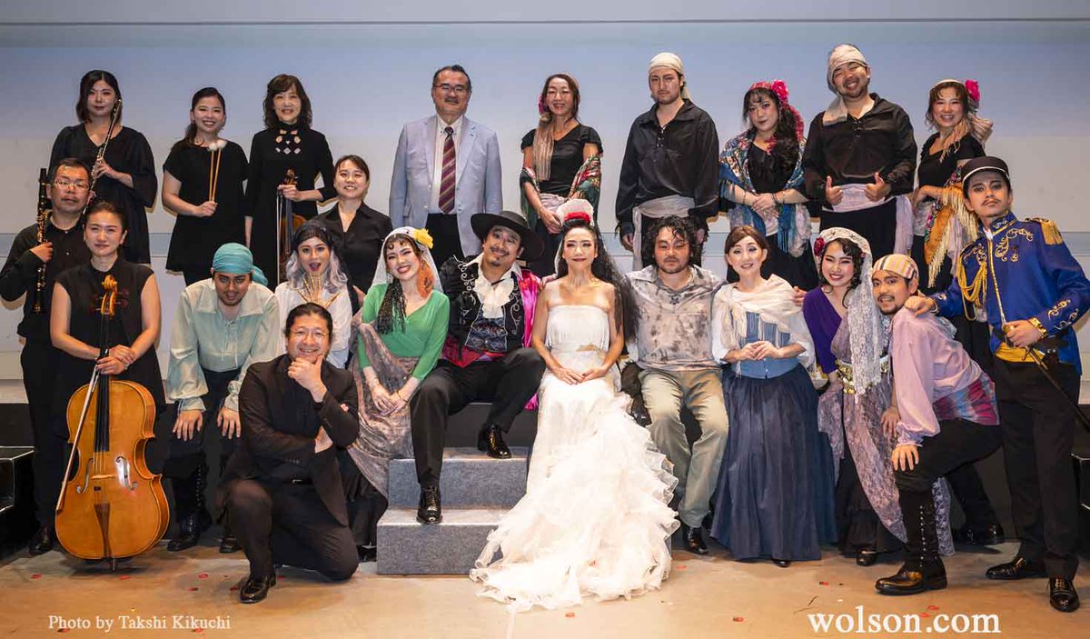 NetCalaf's tweet image. オペラ「カルメン」！！　奇跡の1日2回公演終了！！　昼夜ともに全幕を通して熱気溢れる素晴らしい空間に、生きたドラマが息づいてビゼーの音楽が輝いて流れていきました。出演者スタッフ全員が全力を尽くした最高の舞台！劇場を満たした観客の皆様の拍手とともに忘れられない宝となりました。