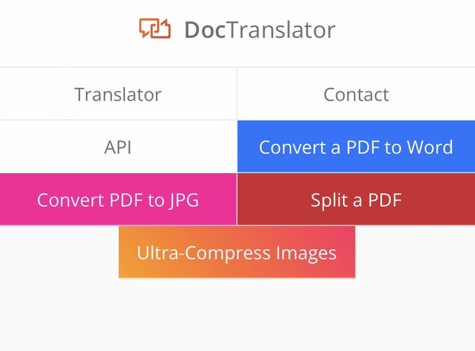 res_servies1's tweet photo. 💭من المواقع المفيدة التي يمكن من خلالها ترجمة دراسات علمية بالكامل؛ موقع onlinedoctranslator.
يدعم صيغ متعددة من الملفات مثل Word و Excel و PDF و غيرها

منقول من د. بدر البدراني💡
@albadranib
#أفكار_البحثية 
#صباح_الخير

https://t.co/JSbxHqmNqV https://t.co/4tdvnKB38g