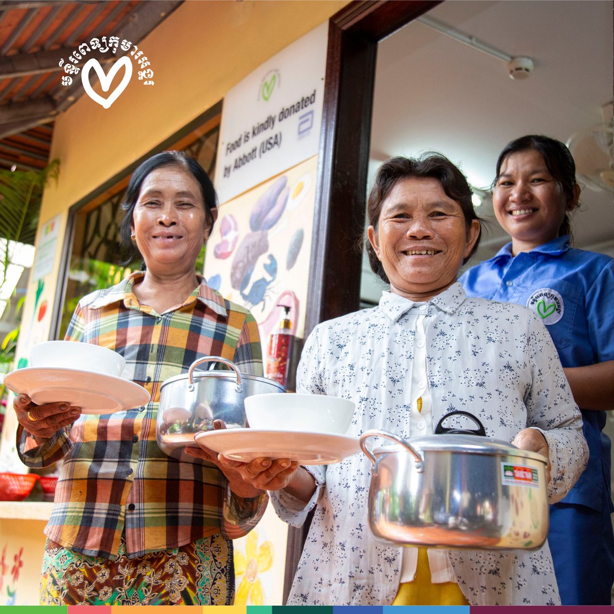 In August, in addition to their generous funding, we received a new laptop and a kitchen makeover from @Herbalife Herbalife Nutrition Foundation has supported our nutrition programme for the past five years. Thank you for your continued support!
