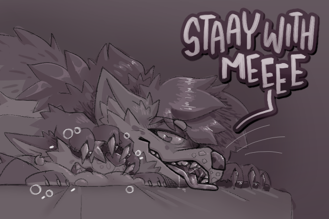 HornyFoxStuffin's tweet photo. werewolf gf wants you to stay in bed https://t.co/8BwevDfLjq
