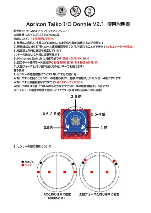 太鼓フォース 太鼓の達人 高感度変換器付き(接続機V2.1) F7kCUTLWYAAIODW?format=webp&