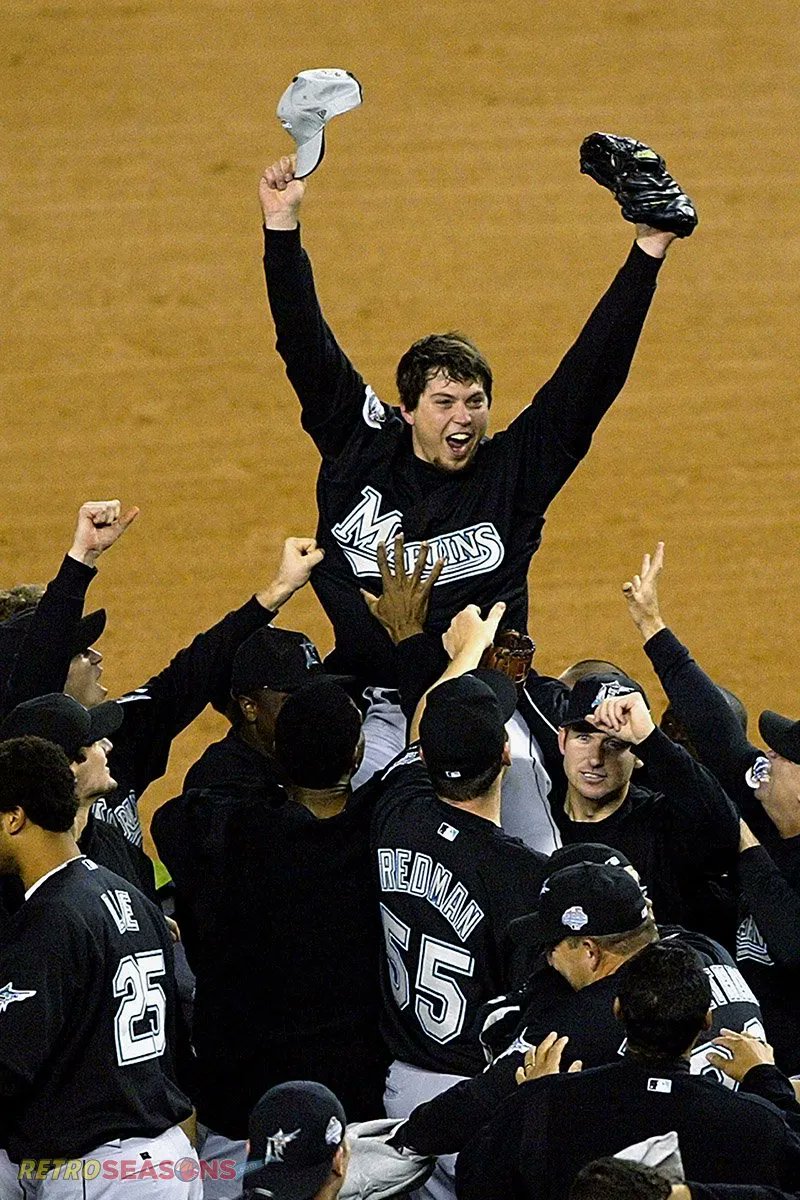 HardRockBet's tweet photo. The Marlins lost Game 1 of their postseason in 2003 

Then they won the World Series 🤷 https://t.co/Kq8wxacscK