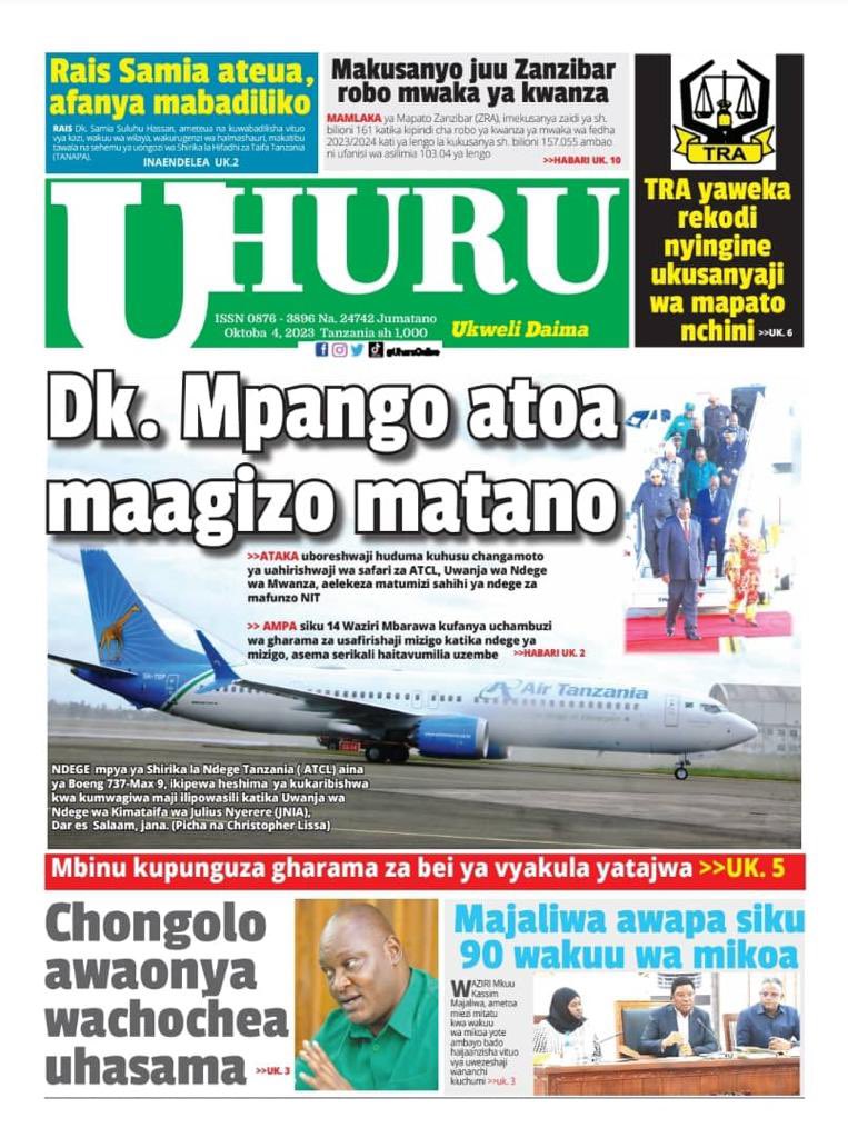 kigogo2014's tweet photo. 1/5 Kutoka Magazetini Leo https://t.co/Tyh4XXQhzn