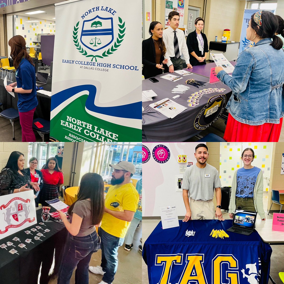 SolarSTEAMGirls's tweet photo. High School Night 2023. We couldn’t be more excited for the class of 2028! Thank you to the amazing high schools who came out to share your light! @TeamDallasISD @N_Bernardino @dallasschools @TransformDISD @NorthLake_ECHS @RangelYWLS @SBMTownview @HSHPDallasISD @IDEA_at_Fannin https://t.co/tTQurEOUf7