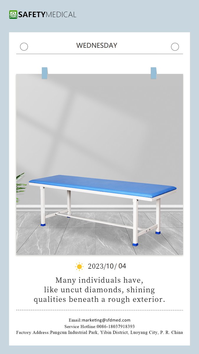 xiao83561's tweet image. Customized Examination Table as Customer's Request.

Getting Your Trust by the Products

Be Your Reliable Manufacturer

Email: safety10@sfdmed.com

WhatsApp/ Number: +86 18037914169

#medicalfurniture #examinationtable #hospital #patient #steelfurniture #bed #manufacuturer