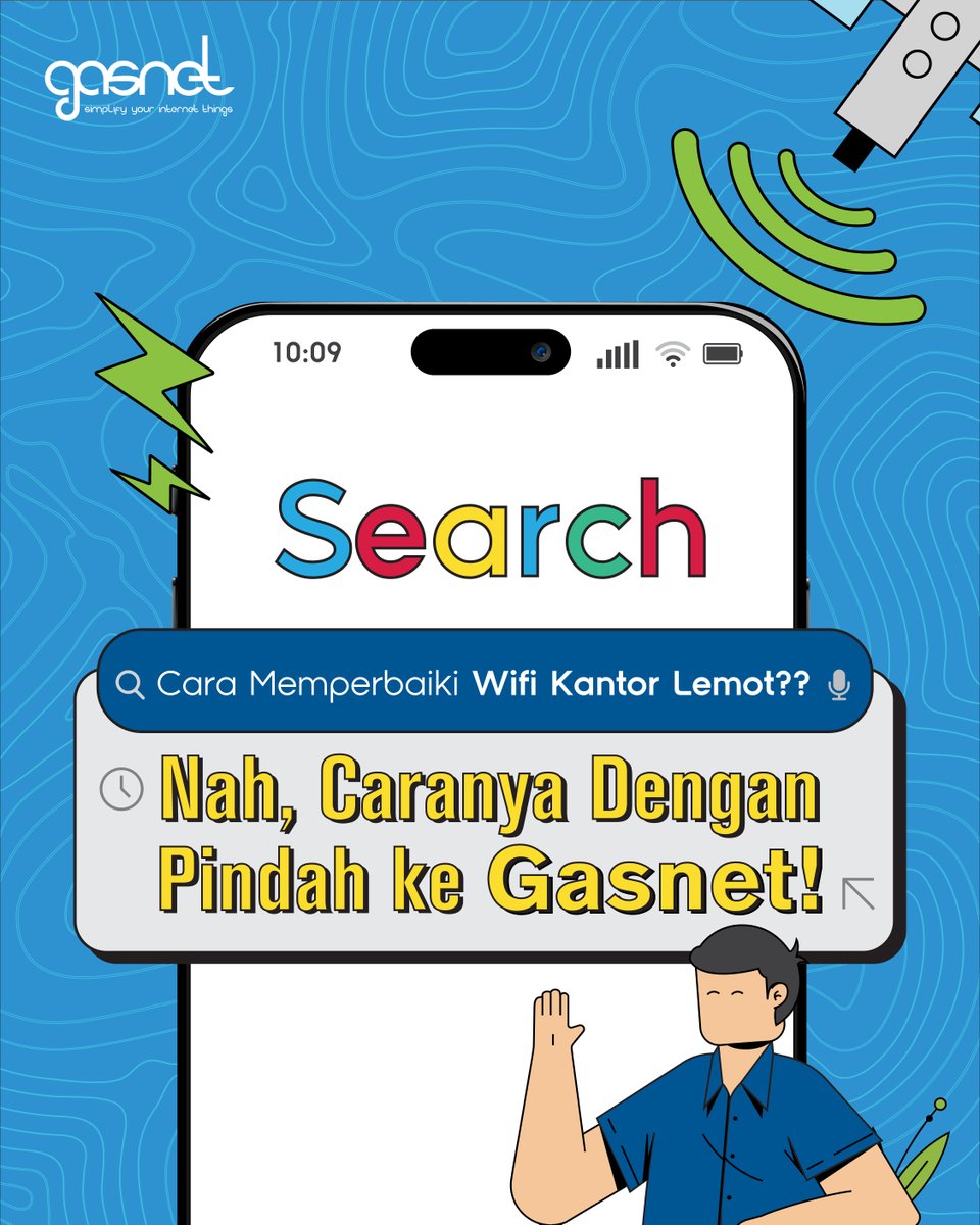 Gasnetid's tweet photo. Gasnet udah pasti bikin simpel semua permasalah internet kantor kamu! Yuk beralih pakai internet ngegasnya #Gasnet 🤩
 
Untuk informasi selanjutnya kunjungi https://t.co/cRqxZrhfJW atau Email: sales@gasnet.id.

#Gasnet #InternetDedicated #InternetKantor #InternetCepat https://t.co/BInmQrkWaP