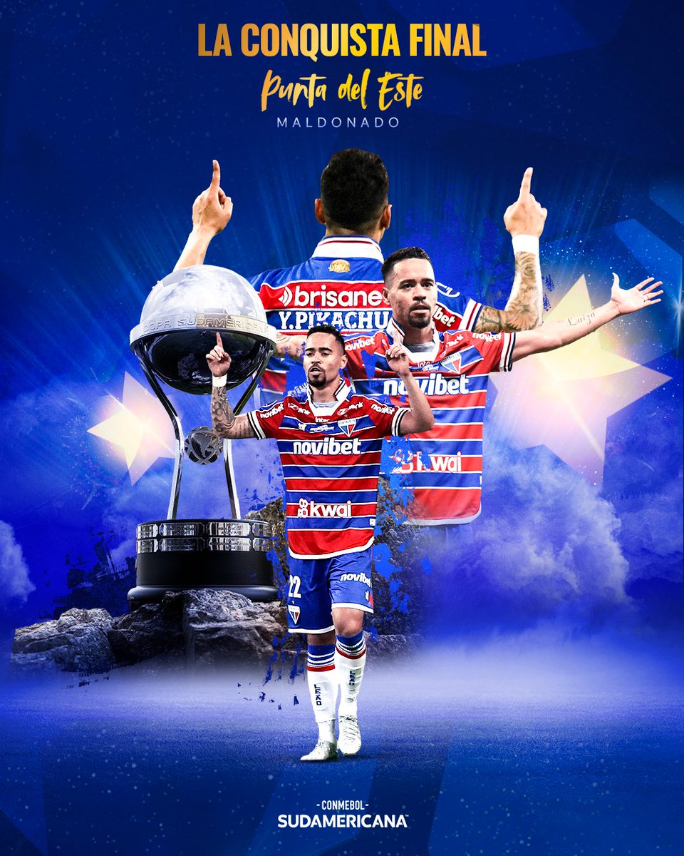 🔥🦁 Yago Pikachu, héroe de <a href="/FortalezaEC/">Fortaleza Esporte Clube 🦁</a> en su primera clasificación a la Final de la CONMEBOL #Sudamericana: marcó cinco goles y dio siete asistencias en esta Copa. 

#LaConquistaFinal