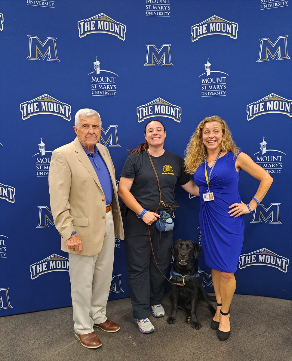 Always an honor to serve beside Sgt. Rebecca Carrado (&amp; Nevada!)  4th year of collaboration with Mt. St. Mary's to provide trauma informed, restorative training to the college students who volunteer to mentor our students.  💙💛
#Lincolnlove
#lincolnlegacy