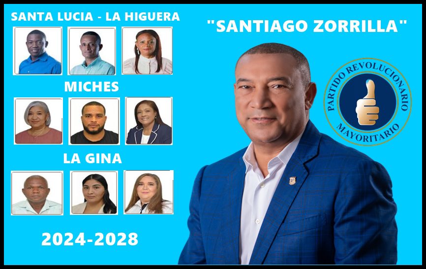 🚨 Santiago Zorrilla 🚨 BARRE En Las Internas Del PRM En La Provincia El SEIBO Y Todos Sus Distritos, Demostrando Su Poder Y Liderazgo. 🚨
Los 5 distritos municipales y el municipio de miches ganaron sus candidatos en el Seibo le dio su apoyo a todos de igual manera.