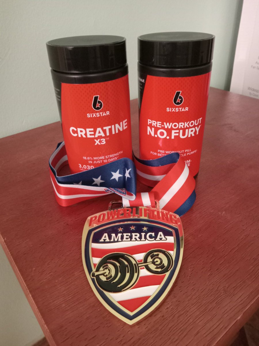 SthSuperman662's tweet photo. Qualified for Powerlifting America Bench Press Nationals (Jan. '24) after a Mississippi State and unofficial Powerlifting America National record [M1 59 kgs] this past Saturday! @SixStarPro @WalmartWorld #drugtested #powerlifting #AllWork https://t.co/dVxJ1MxQl7