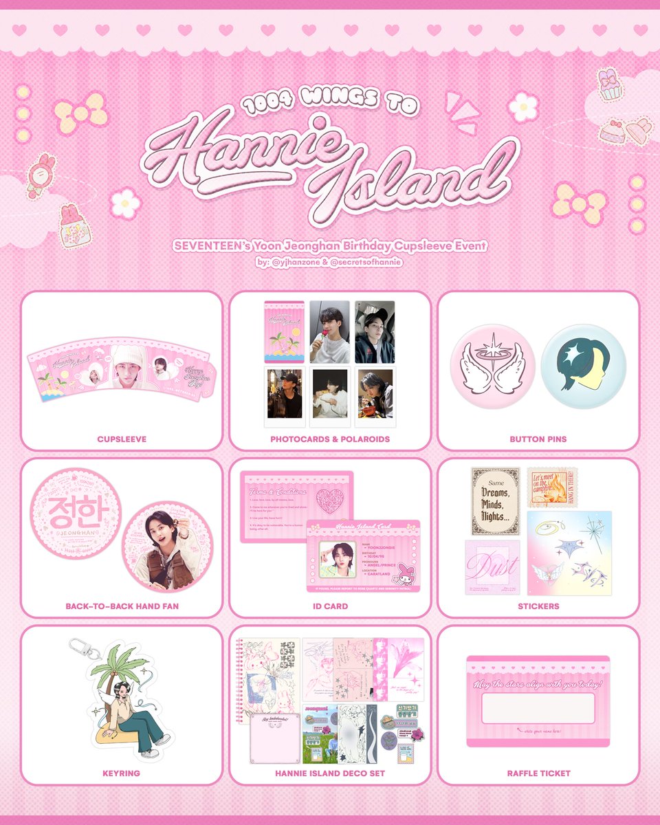 today's 1004!!  ꔫ  have you greeted our lovely birthday boy yet? 

꒰ᐢ. .ᐢ꒱₊˚⊹  FINALLY, REVEALING OUR KIT INCLUSIONS! made with love by @moodzlover and <a href="/hellopicnickids/">mika ✿</a> 🪄

our registration forms are still open!! ✧࿓☾ bit.ly/hannieisland

#YoONtheSeaside