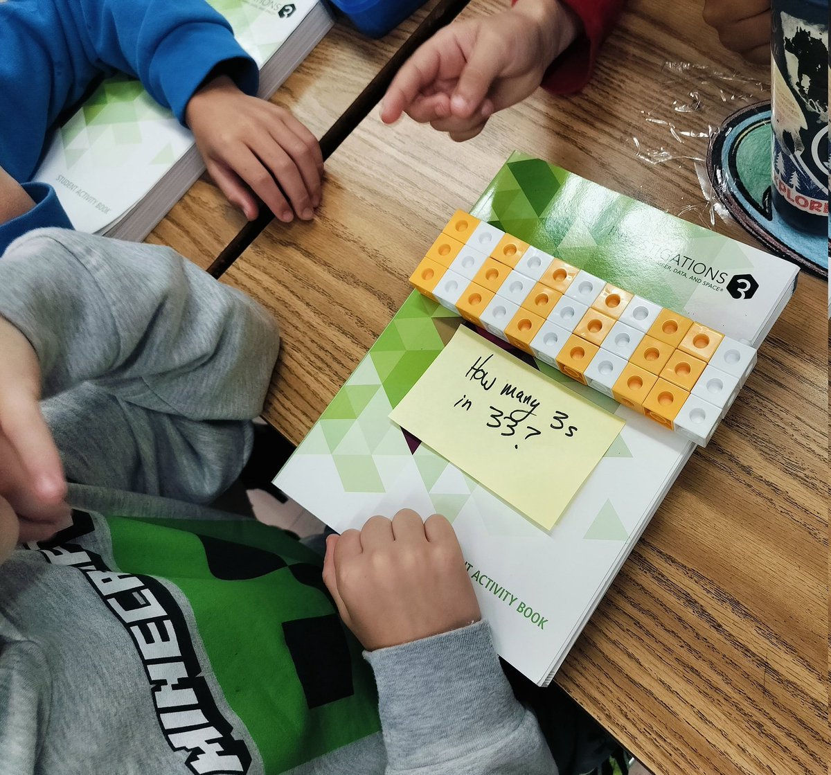 Mr_Shave_TIS's tweet image. My Super Sidekicks inspected arrays or models of various equations to discover how many 4s are in 12 or how many 3s are in 33? This activity supported their ability to visualize basic facts. @MrsRosselli @ArlingtonCSD #learnmath #multiplication