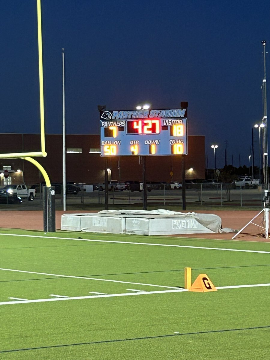 Freshman A giving it their all!! #pantherproud