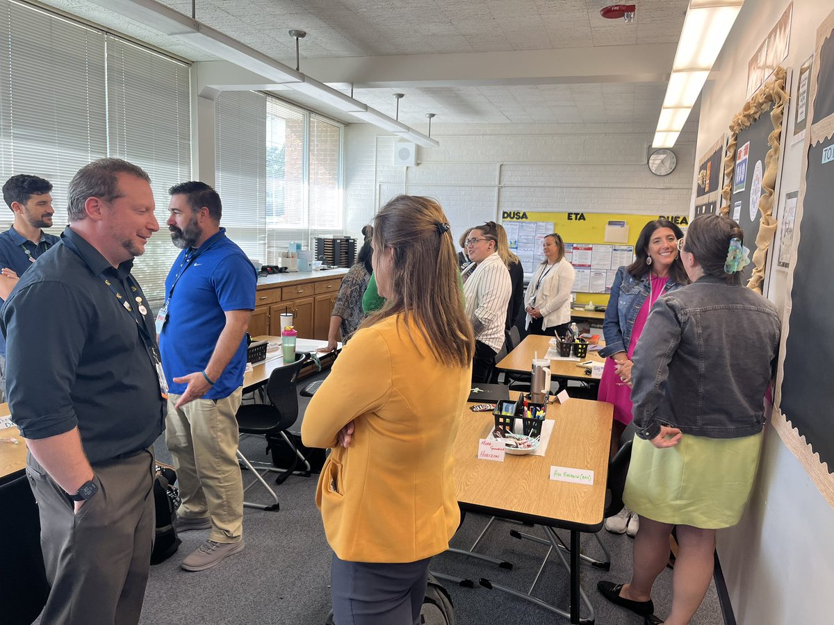 It was Opening Day at the Learning Lab!! It was a great day digging into instruction and reflecting with U-46 leaders! I’m so grateful to the Willard staff for opening their classrooms and to U-46 leadership for letting me support the district in this innovative way! <a href="/U46TeamED/">Lela Majstorovic</a>